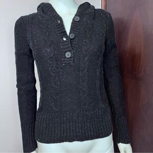 Vintage OP Y2K Hoodie Sweater Ocean Pacific Size M Dark Blue or Black Multi